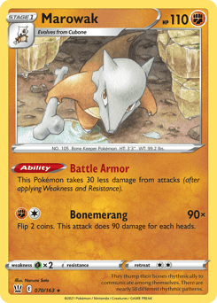 Marowak – Rare