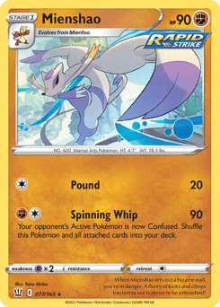 Mienshao – Rare
