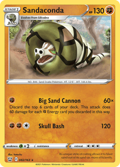 Sandaconda – Rare Holo