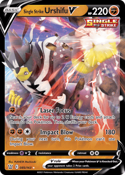 Single Strike Urshifu V – Rare Holo V