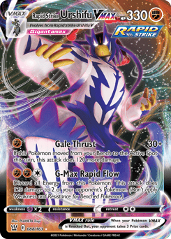 Rapid Strike Urshifu VMAX – Rare Holo VMAX