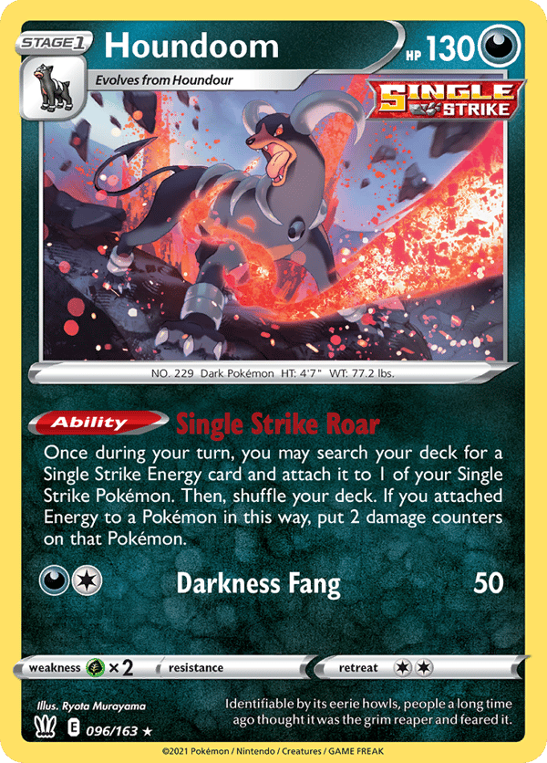 Houndoom – Rare Holo – Battle Styles