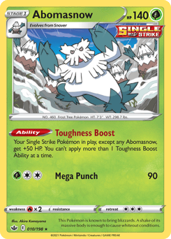 Abomasnow – Rare