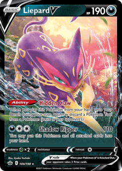 Liepard V – Rare Holo V