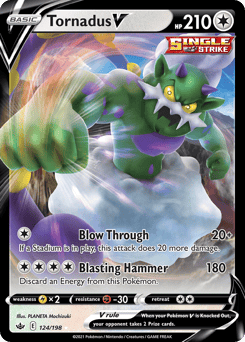Tornadus V – Rare Holo V