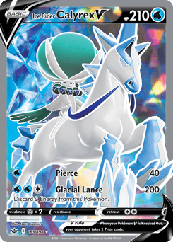 Ice Rider Calyrex V – Rare Ultra