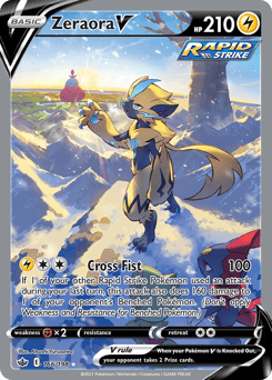 Zeraora V – Rare Ultra