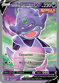 Galarian Slowking V – Rare Ultra