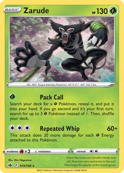 Zarude – Rare Holo