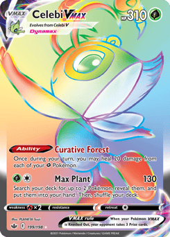 Celebi VMAX – Rare Rainbow