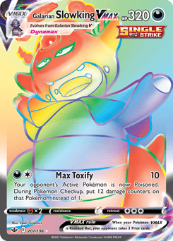 Galarian Slowking VMAX – Rare Rainbow