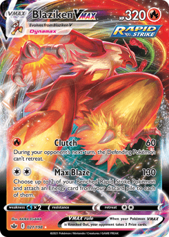 Blaziken VMAX – Rare Holo VMAX