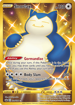 Snorlax – Rare Secret – Chilling Reign