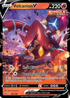 Volcanion V – Rare Holo V