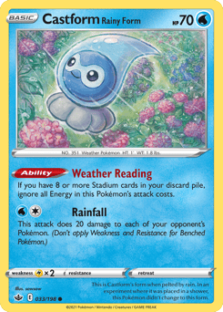 Castform Rainy Form – Common
