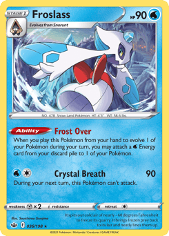 Froslass – Rare Holo