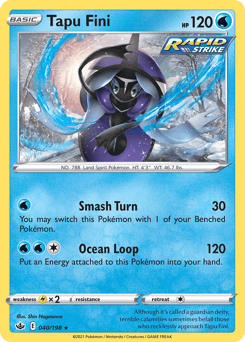 Tapu Fini – Rare Holo