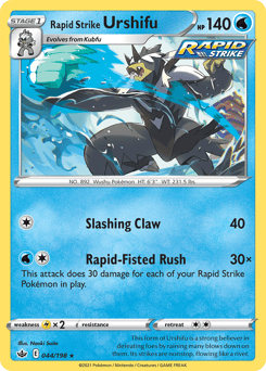 Rapid Strike Urshifu – Rare Holo