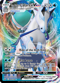 Ice Rider Calyrex VMAX – Rare Holo VMAX