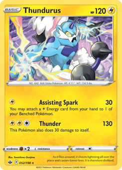 Thundurus – Rare Holo