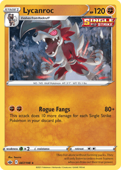 Lycanroc – Rare Holo