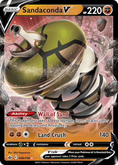 Sandaconda V – Rare Holo V