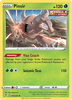 Pinsir – Rare – Evolving Skies