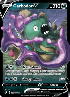 Garbodor V – Rare Holo V
