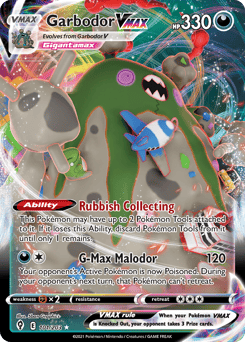 Garbodor VMAX – Rare Holo VMAX