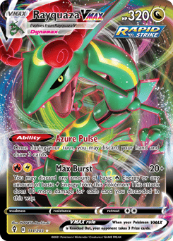Rayquaza VMAX – Rare Holo VMAX