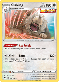 Slaking – Rare Holo