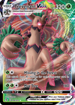 Trevenant VMAX – Rare Holo VMAX