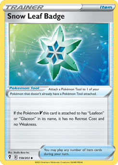 Snow Leaf Badge – Uncommon