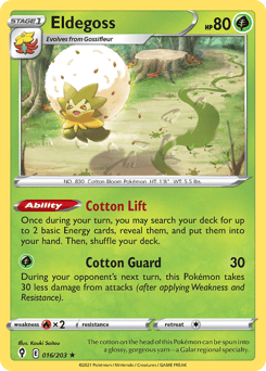 Eldegoss – Rare Holo