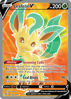 Leafeon V – Rare Ultra