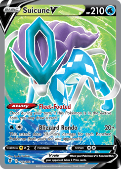 Suicune V – Rare Ultra