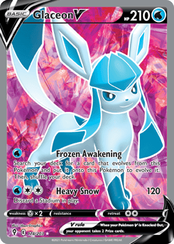 Glaceon V – Rare Ultra