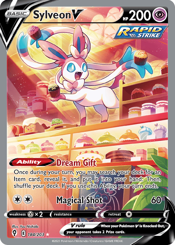 Sylveon V – Rare Ultra – Evolving Skies