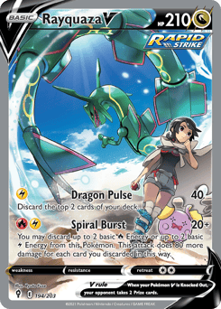 Rayquaza V – Rare Ultra