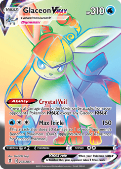 Glaceon VMAX – Rare Rainbow