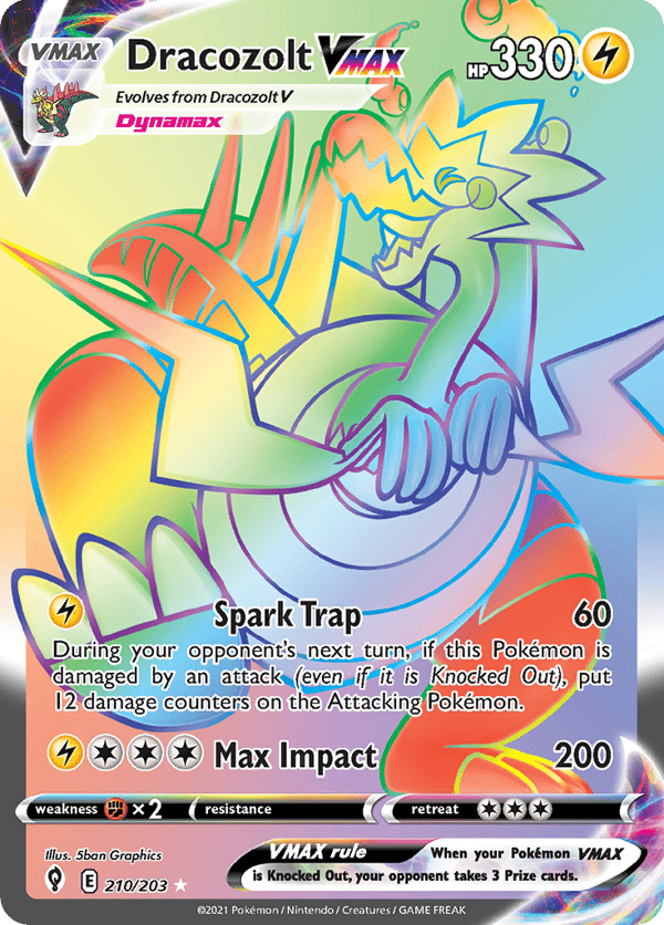 Dracozolt VMAX – Evolving Skies