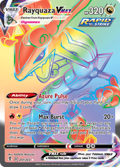 Rayquaza VMAX – Rare Rainbow