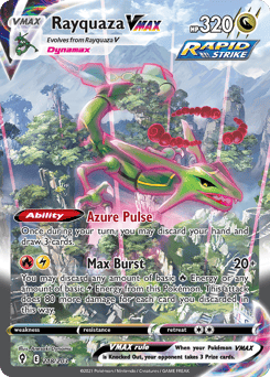 Rayquaza VMAX – Rare Rainbow – Evolving Skies