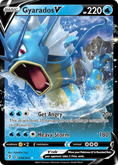 Gyarados V – Rare Holo V