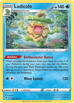 Ludicolo – Rare Holo