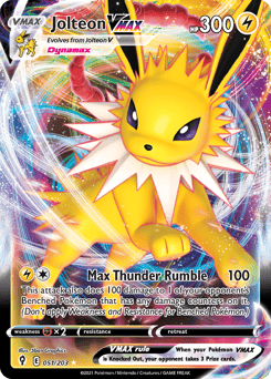 Jolteon VMAX – Rare Holo VMAX – Evolving Skies