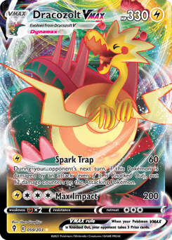 Dracozolt VMAX – Rare Holo VMAX