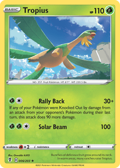 Tropius – Rare