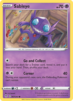 Sableye – Common