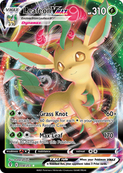 Leafeon VMAX – Rare Holo VMAX
